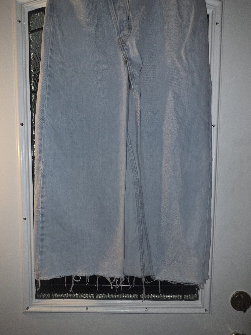 JLUXLABEL LONG SKIRT (M) - High Split /Assymetric Snap Waist & Raw Hem: FLAW!!